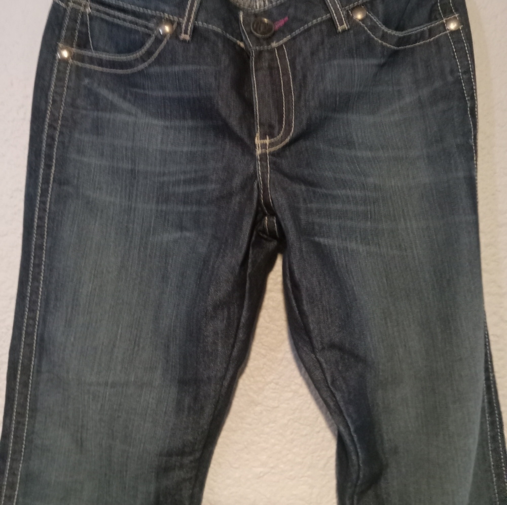 Wrangler pink premium patch jeans